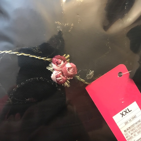 ⬇️Xhilaration Mesh Maxi Overlay Dress Juniors S-XL - Picture 3 of 5